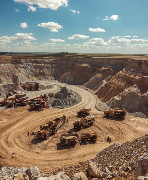 Lucid_Realism_A_vast_open_pit_mine_excavation_site_with_variou_3